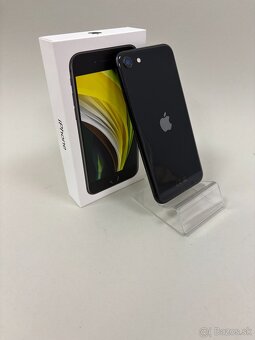 Apple iPhone SE 2020 64GB Black-Batéria 100% - 3