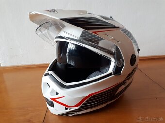 Vyklápacia prilba Caberg Tourmax, veľkosť M - 3