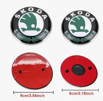Logo / emblém / znaky ŠKODA. - 3