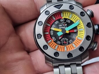 Titánový potápačský chronograf,SECTOR. - 3