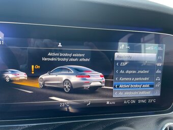Mercedes E220d 4matic AMG COUPE - servis len MB - 3