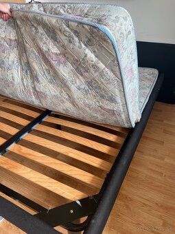 Kovova postel 200x160 cm - 3