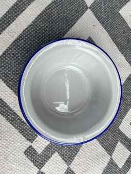 Plechove smaltovane taniere/misky Ikea - 3