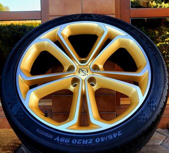 alu R20 5x115 orig. Opel Astra J +Insignia letné pneu 245/40 - 3