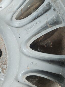 7,5Jx17 5x120 IS20 - originálne disky BMW (BBS) styling 116 - 3