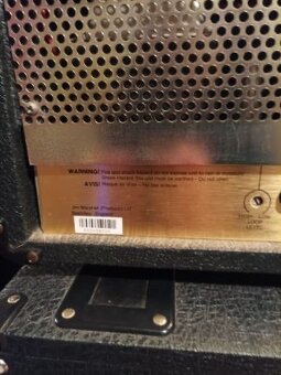 Gitarový zosilňovač Marshall JCM-900 + repr. Marshall 1960A - 3