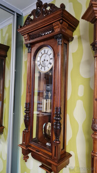 Starožitné nástenné hodiny Zelisko Prag - 3