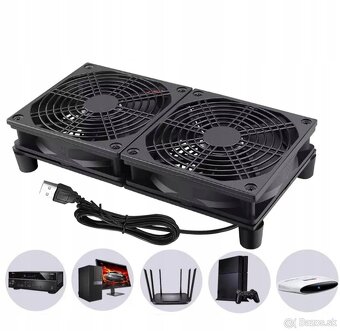 Ventilator, chladic pc, router - 3