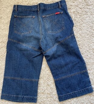 Pánske rifľové trištvrťáky - 3