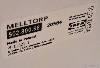 Jedálenský stôl 75 x 75 - 3