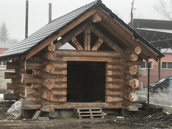 Predám drevenicu z guľačov - 3