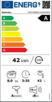 Nová zabalená Electrolux EW7F3684UC SteamCare 700 - 3