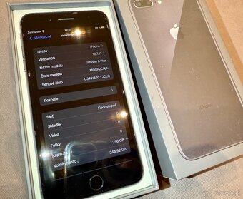 Apple iphone 8 plus, 256gb, Space Gray. - 3