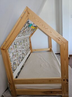 Predám posteľ "domček" 160x80 - 3