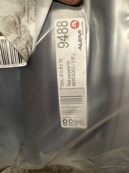 PLECHOVÝ DISK (9488) 6,5X16 6X130 ET62 - 3