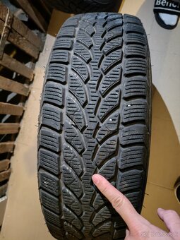 Plechové disky VW + zimné pneumatiky 195/65 r15 - 3