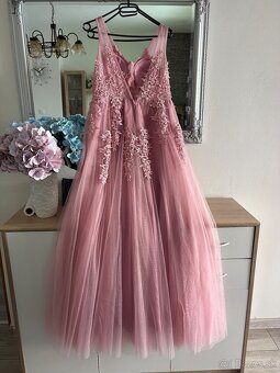 Ružové šaty 38/M - 3