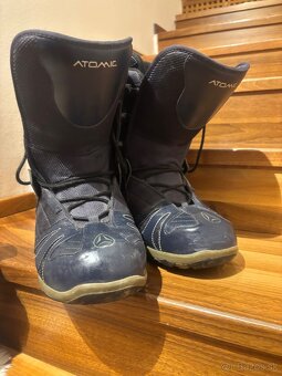 Predám Atomic snowboardové topanky č.45 - 3