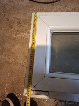 Plastove okno 80x45cm - 3