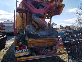 Betonpumpa 28m rameno , domiesavac 5.5m3 - 3