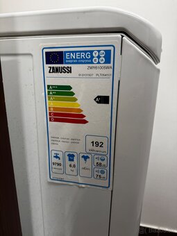 Práčka Zanussi zvrchu plnená - 3