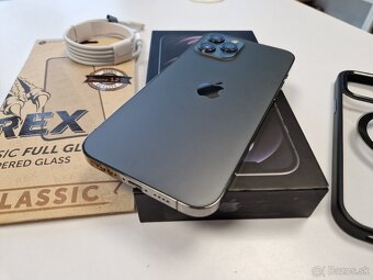 iPhone 12 pro Max 256GB - Graphite, nová 🔋 zdravie 100% - 3