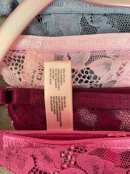 Juicy Couture čipkované tangá 5-pack M - 3