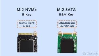 Dokovacia stanica pre SSD M.2 PCIE/NVMe,M.2 SATA III. - 3