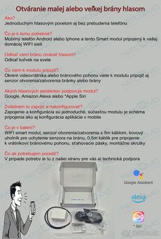 Otváranie dverí/brány hlasom - 3