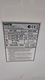 Predám odvlhčovač vzduchu Master DH 720 - 3