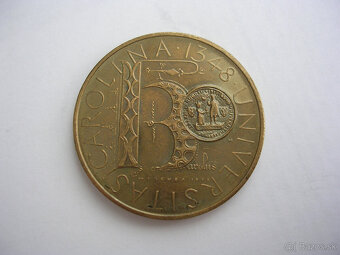 AE medaila 5 dukát Karel IV. - návrh Jiří HARCUBA 1978 - 3