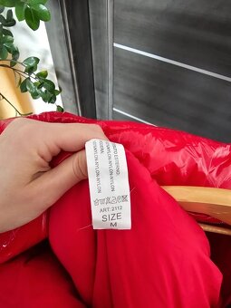 Zimná  extravagantná bunda M/L - 3