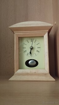 Hodiny starozitne, drevené ,hodiny inetrierove - 3