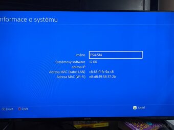 Sony PlayStation 4 slim + 1x ovládač - 3