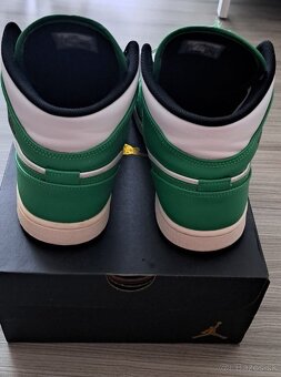 Jordan 1 mid lucky green - 3