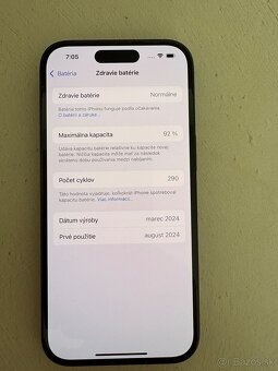 Predám iphone 15 256 GB - 3