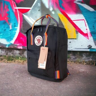Fjallraven kanken objem 16 L nový čiernej farby - 3