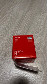 Sony 50mm objektív - 3