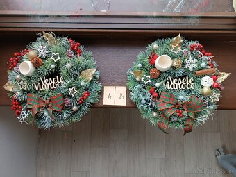 Predám vianočné vence a ikebany - 3