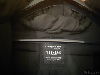 Chlapčenská zimná bunda 158/164 čierna - 3