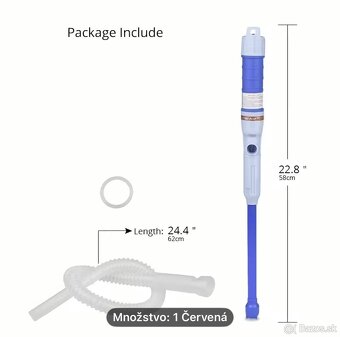 Pumpa na precerpavanie kvapalin - 3