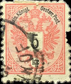 Predám poštové známky Rakúska 1883 - 3