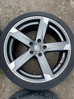 5x112 r18 elektróny Rondell + letné pneu 215/40 ZR18 Nexen - 3