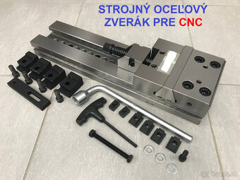 Predám oceľové strojné zveráky CNC a čeľuste - 3