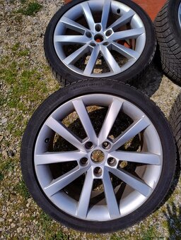 Alu Disky Skoda 5x112 225/40R18" - zimne pneu - 3