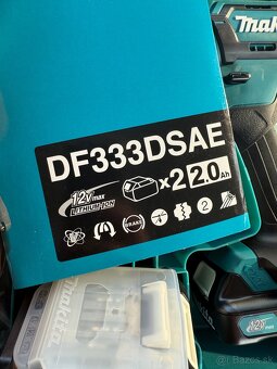 MAKITA 12V uťahovačka kufor - 3