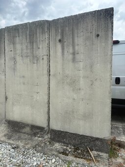 Darujem betónové T - panely 3 x 1,5 m - 3