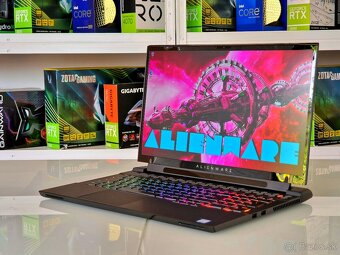 Herný notebook DELL ALIENWARE M17 RTX 2070 | ZÁRUKA - 3