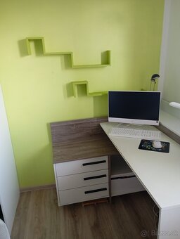 PC stolík, univerzálny rohový - 3