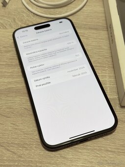 Apple Iphone 16 plus čierny, 128Gb - zdravie bat 100% zaruka - 3
